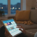 Så läser du hotellrecensioner rätt En person som läser igenom hotellrecensioner på en datorskärm.